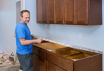 Kitchen Cabinet Redesign & Renovation - Canoga Park